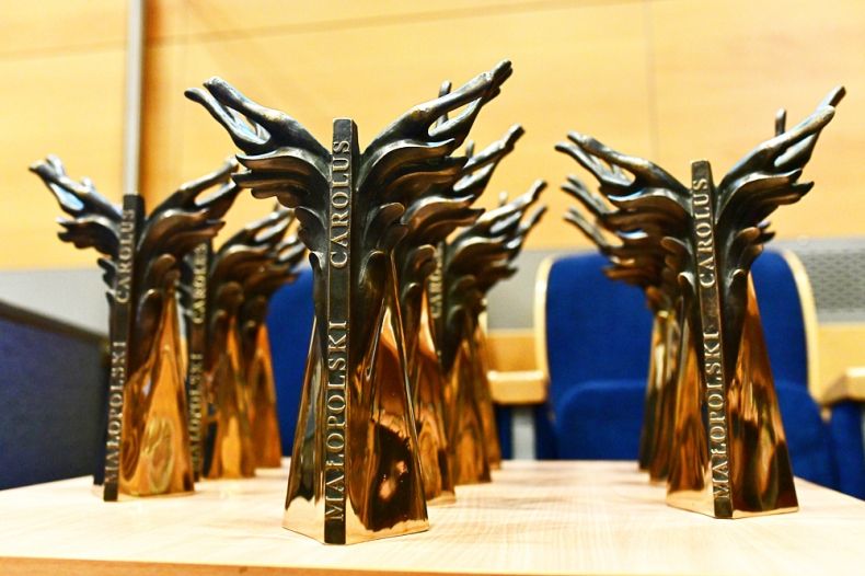 Statuetki Małopolskiego Carolusa