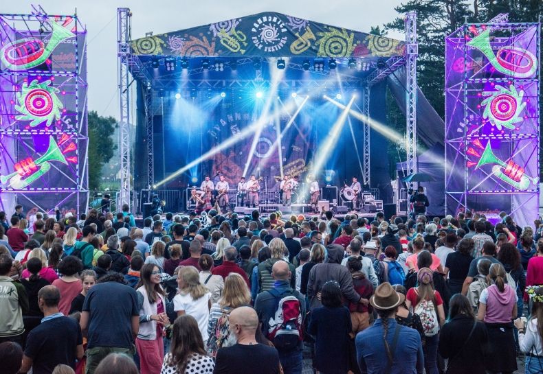 Pannonica Festival - na zdjęciu scena.