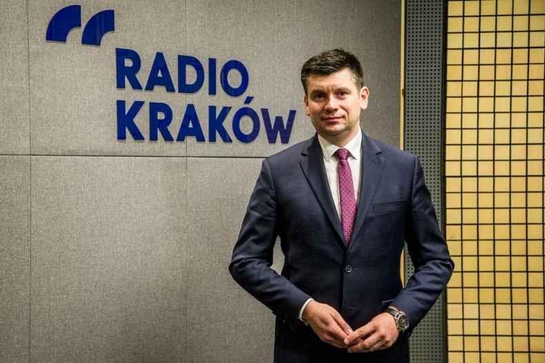 Łukasz Smółka w Radiu Kraków