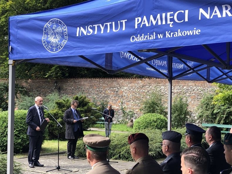 Przemówienie podczas uroczystości rozbicia więzienia św. Michała w Muzeum Archeologicznym w Krakowie