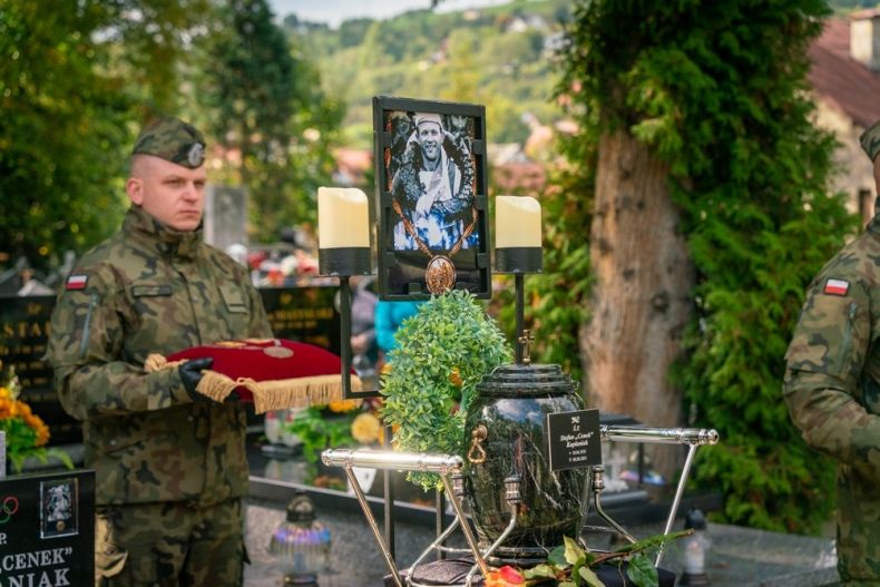 uroczystości pogrzebowe Stefana Kapłaniaka