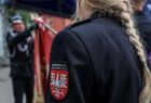 Herb Województwa Małopolskie naszyty na mundur.