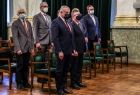 Goście uroczystości, wśród nich marszałek Witold Kozłowski