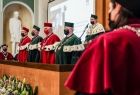 Grono profesorskie podczas uroczystości