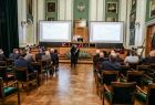 Prof. Alberto L. Sangiovanni-Vincentelli podczas wykładu