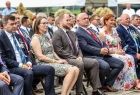 Zarząd Województwa Małopolskiego oraz inni goście podczas uroczystości 