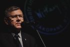 Marszałek Witold Kozłowski podczas przemówienia w Teatrze Witkacy w Zakopanem 