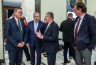 Spotkanie marszałka Małopolski Witolda Kozłowskiego z premierem Turyngii Bodo Ramelowem i pozostałymi gośćmi. 