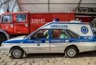 Ambulans Polonez w Muzeum Ratownictwa.
