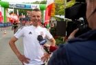 Rafał Majka udziela wywiadu telewizyjnego