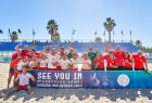 reprezentacja Polski w piłce nożnej plażowej po turnieju na Sardynii 