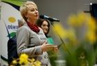Iwona Gibas przy mikrofonie
