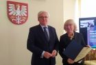 Wicemarszałek Józef Gawron i Barbara Bubula, Wiceprezes Zarządu MARR S.A.