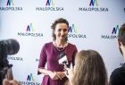 Członek zarządu Marta Malec-Lech udziela wywiadu. 
