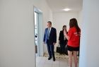 Marszałek Witold Kozłowski wizytuje pomieszczenia nowej WOPRówki