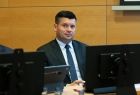 Łukasz Smółka wice marszałek Małopolski podczas LVII sesji Sejmiku Województwa Małopolskiego