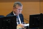 Marszałek Małopolski Witold Kozłowski podczas obrad LVII sesji Sejmiku Województwa Małopolskiego