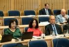 widok na wybranych radnych podczas obrad parlamentu regionalnego podczas LVII sesji Sejmiku Województwa Małopolskiego