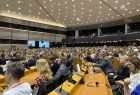 Zdjęcie grupowe uczestników Europejskiego Tygodnia Regionów i Miast