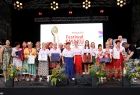 Laureaci Małopolskiego Festiwalu Smaku na scenie podczas wręczania nagród i wyróżnień 