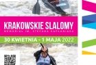 plakat reklamujący zawody kajakarskie