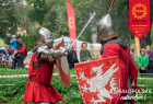 walka rycerzy na miecze podczas Juromanii