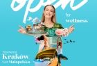 Grafika promująca ofertę zdrowotną i wellness Małopolski