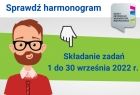 Obraz informujący o terminie składania zadań do Budżetu Obywatelskiego Województwa Małopolskiego od 1 do 30 września 2022 r.