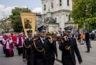 Procesja wokół placu Matejki