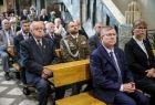 Marszałek Witold Kozłowski podczas mszy świętej