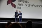 Wicemarszałek Józef Gawron na scenie kongresu