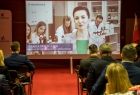 Marta Malec-Lech z zarządu województwa na ekranie