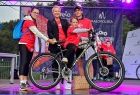 Iwona Gibas z rowerem