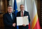 Marszałek Witold Kozłowski i Jan Gąsienica-Walczak