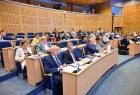 widok ogólny na obradujących radnych podczas LVII sesji Sejmiku Województwa Małopolskiego