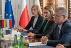Marszałek Witold Kozłowski i przedstawiciele władz samorządowych z Małopolski i Turyngii. 
