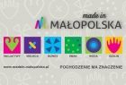 Logo Made in Małopolska, grafiki oznaczające poszczególne obszary projektu