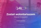 zostań wolontariuszem! plakat zachęcający