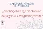 grafika - Małopolski konkurs Recytatorski
