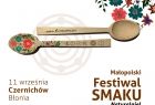 Plakat Małopolskiego Festiwalu Smaku.