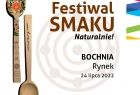 Plakat zapowiadający Małopolski Festiwal Smaku w Bochni.