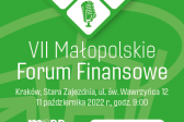 Przejdź do: Zapraszamy na VII Małopolskie Forum Finansowe 