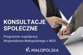 Przejdź do: Konsultacje Programów współpracy województwa małopolskiego z NGO