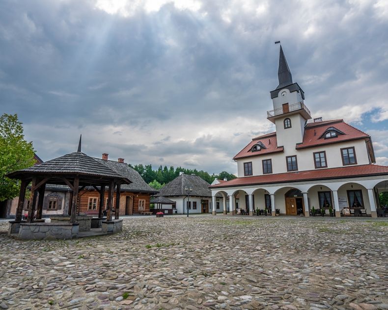 Miasteczko Galicyjskie w Nowym Sączu - ratusz