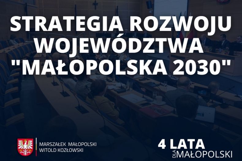 Strategia Rozwoju Województwa "Małopolska 2030" - infografika