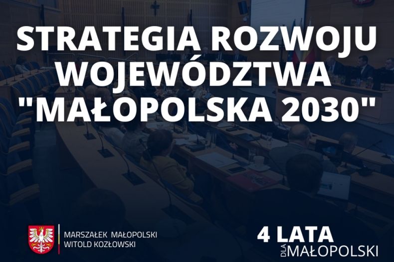 Strategia Rozwoju Województwa "Małopolska 2030" - infografika