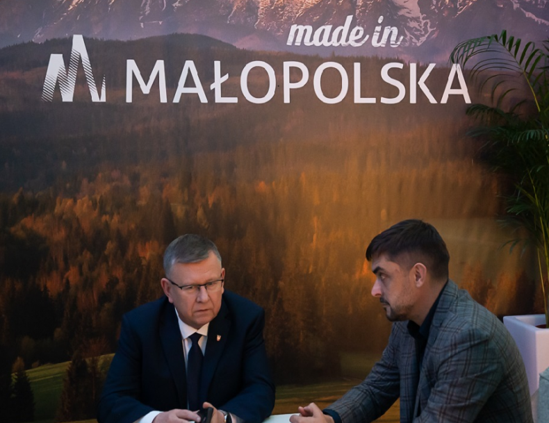 spotkanie marszałka wojewodztwa z wiceprzewodniczącym obwodu tarnopolskiego