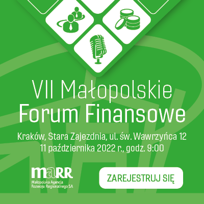 Plakat Forum Finansowego. 