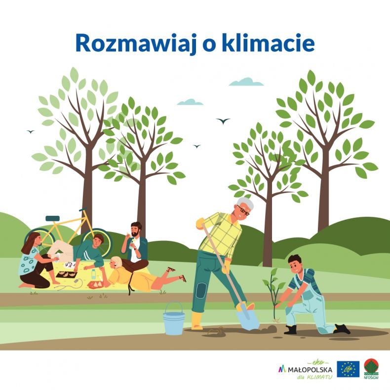 Infografika - zachowania przyjazne dla klimatu