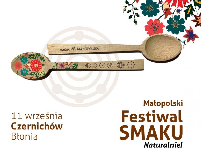 Plakat Małopolskiego Festiwalu Smaku.
